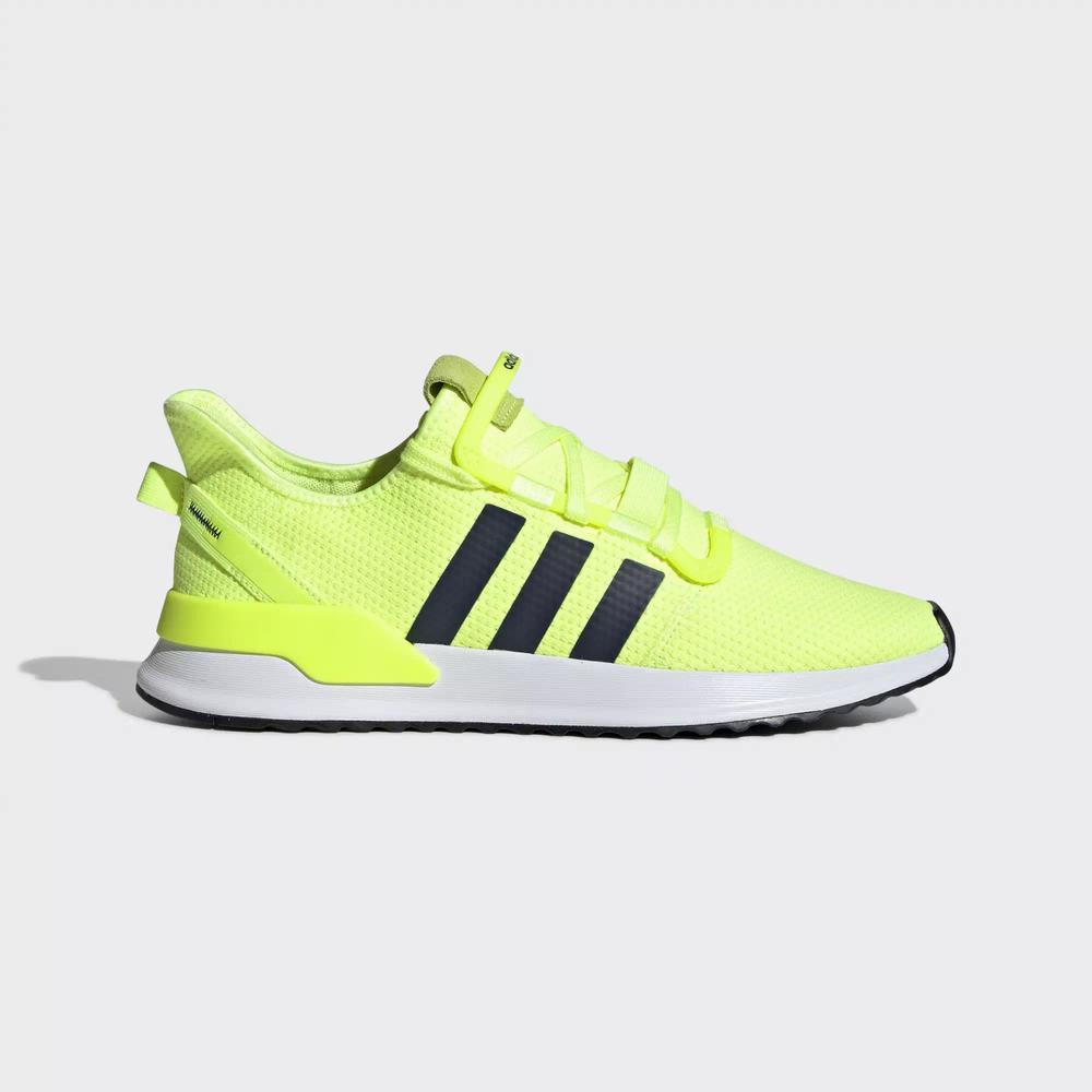 Adidas U Path Run Tenis Amarillos Para Hombre (MX-69070)